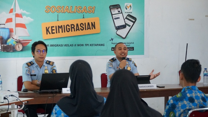 Pemandangan Kantor Imigrasi Kayong Utara